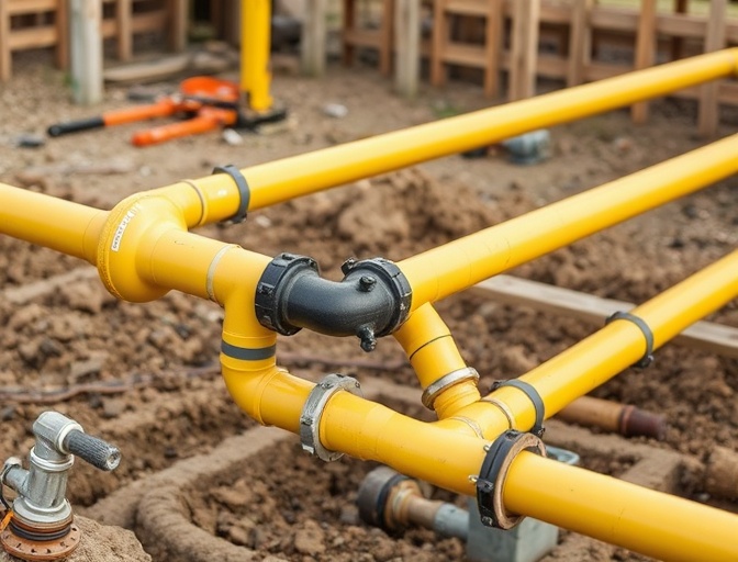 Güven Sanayi Sitesi doğalgaz hattı uygulaması